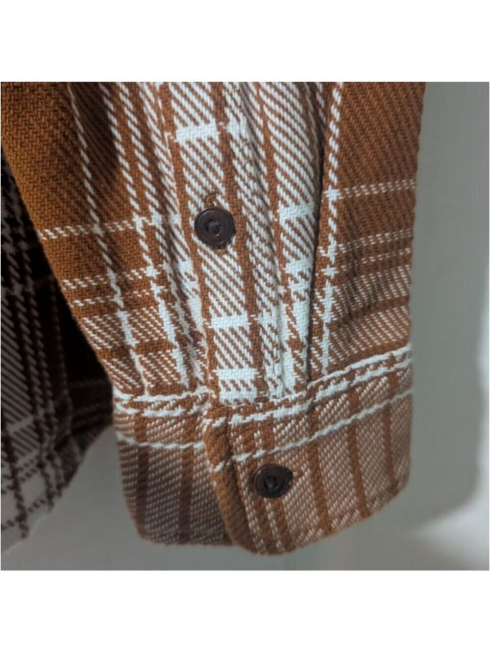 Outerknown | Blanket Shirt In Cedar Bigbury Plaid - Picture 13 of 14